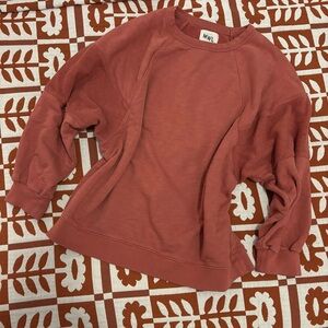 Madewell Women's Terracotta Sweatshirt